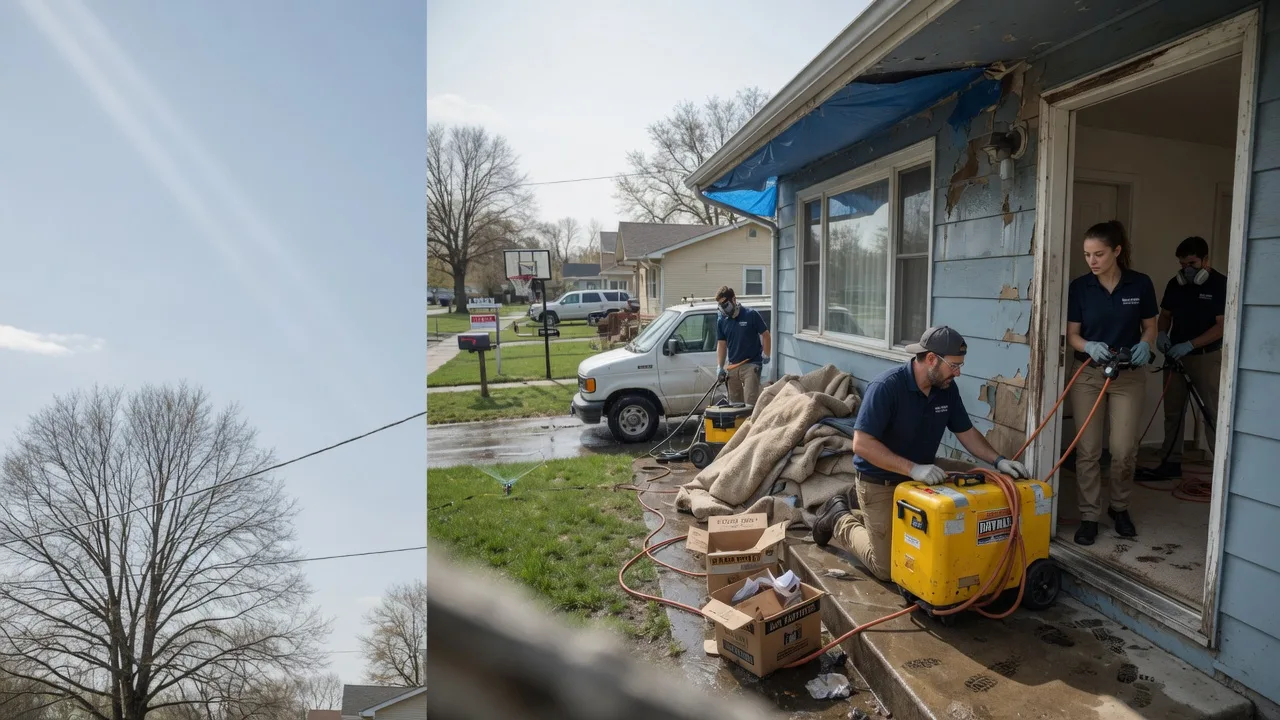 Basement Flood Cleanup in Higganum, CT near me